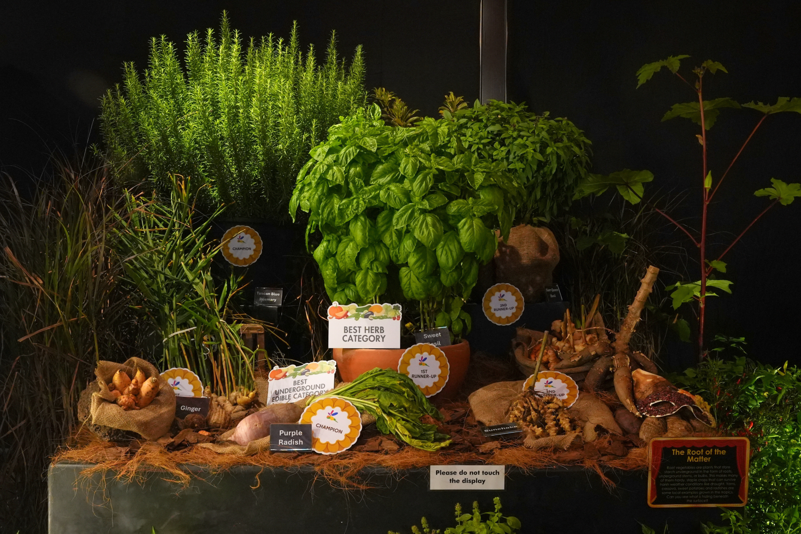 Display of the Best Herb Category